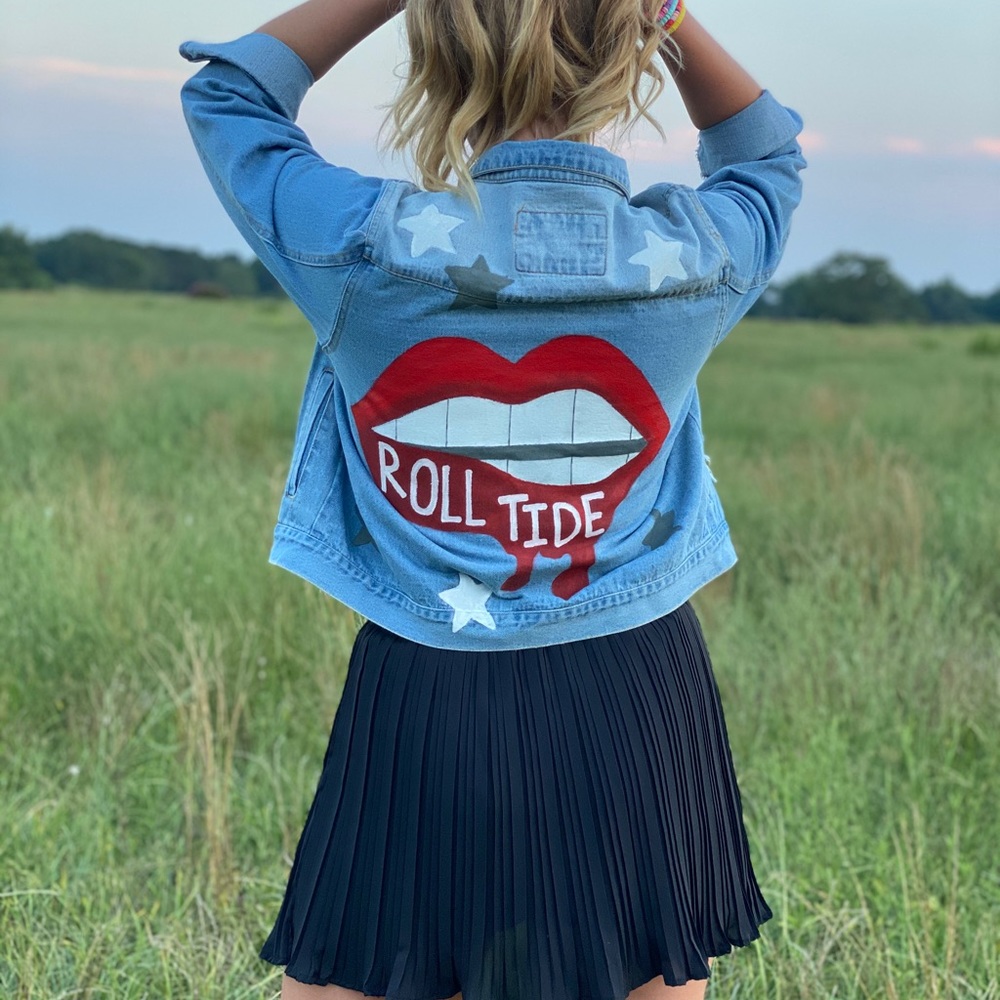 Custom Hand Painted Jackets and shorts